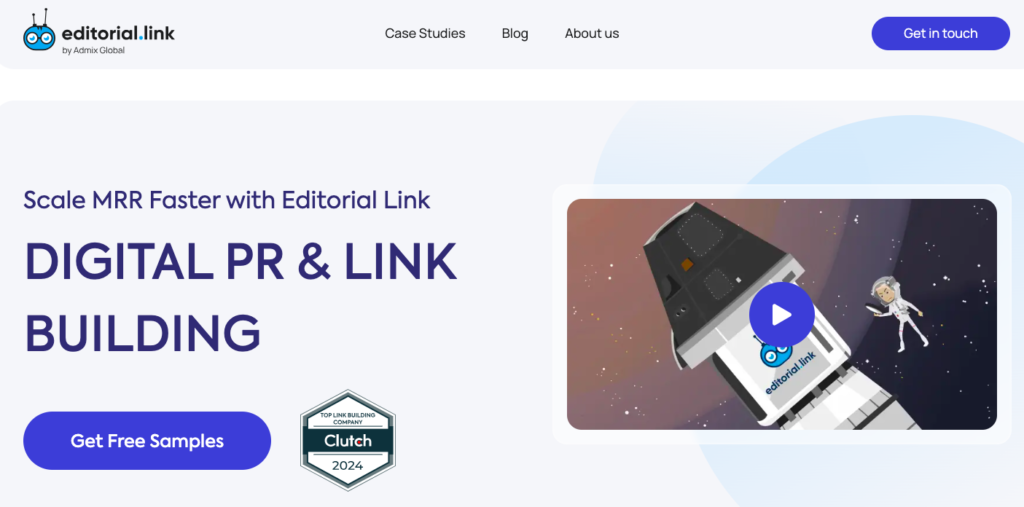 Editorial.link is one of the SaaS link building agencies