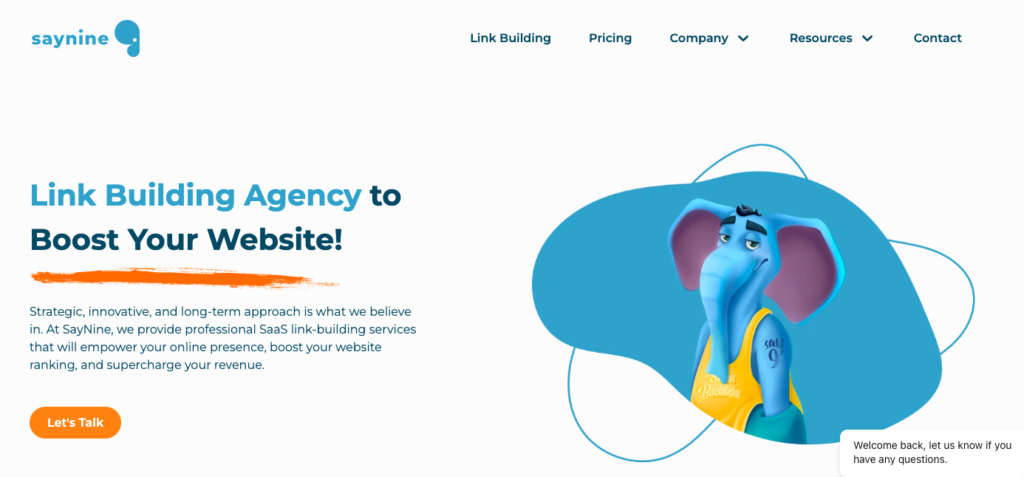 SaaS link building agency