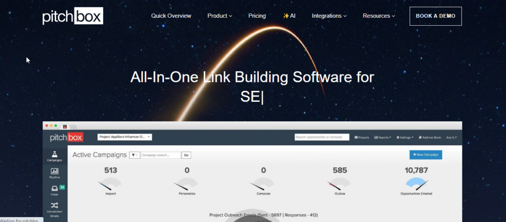 pitchbox link building software