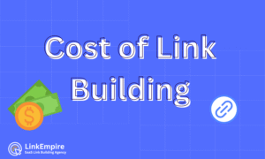 cost of link building